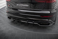 Splitter trasero V.1 Audi SQ8 Q8 S-Line Mk1 Facelift (con barras verticales)