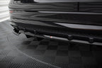 Splitter trasero V.1 Audi SQ8 Q8 S-Line Mk1 Facelift (con barras verticales)