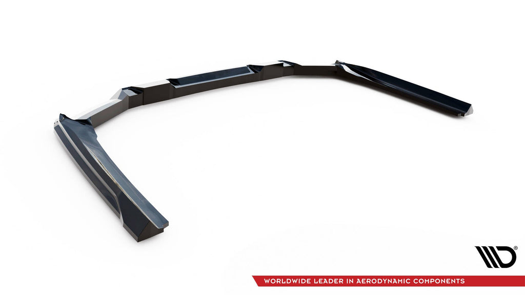 Splitter trasero V.1 BMW Serie 5 i5 M-Pack Berlina / Touring G60 / G61 (con barras verticales)