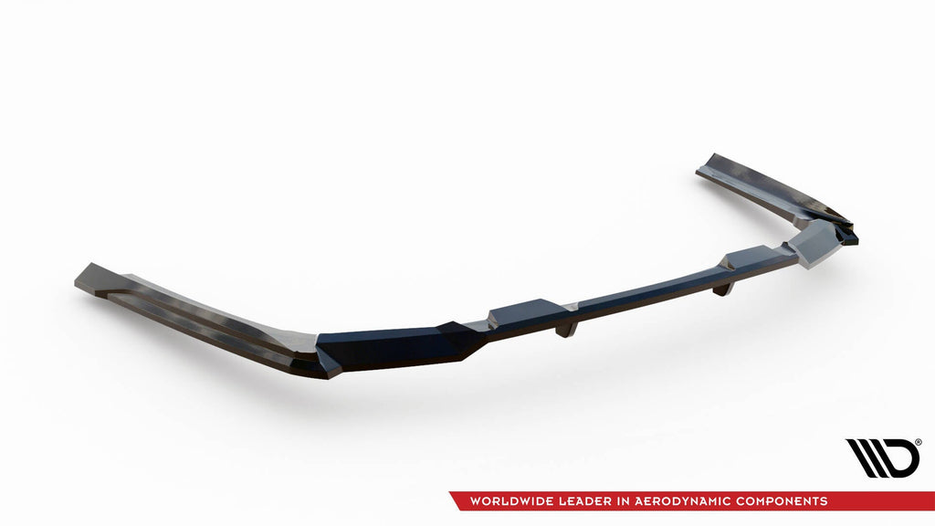 Splitter trasero V.1 BMW Serie 5 i5 M-Pack Berlina / Touring G60 / G61 (con barras verticales)