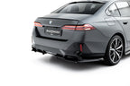 Rear diffuser V.1 BMW 5 i5 M-Pack Sedan / Touring G60 G61 (with vertical bars)