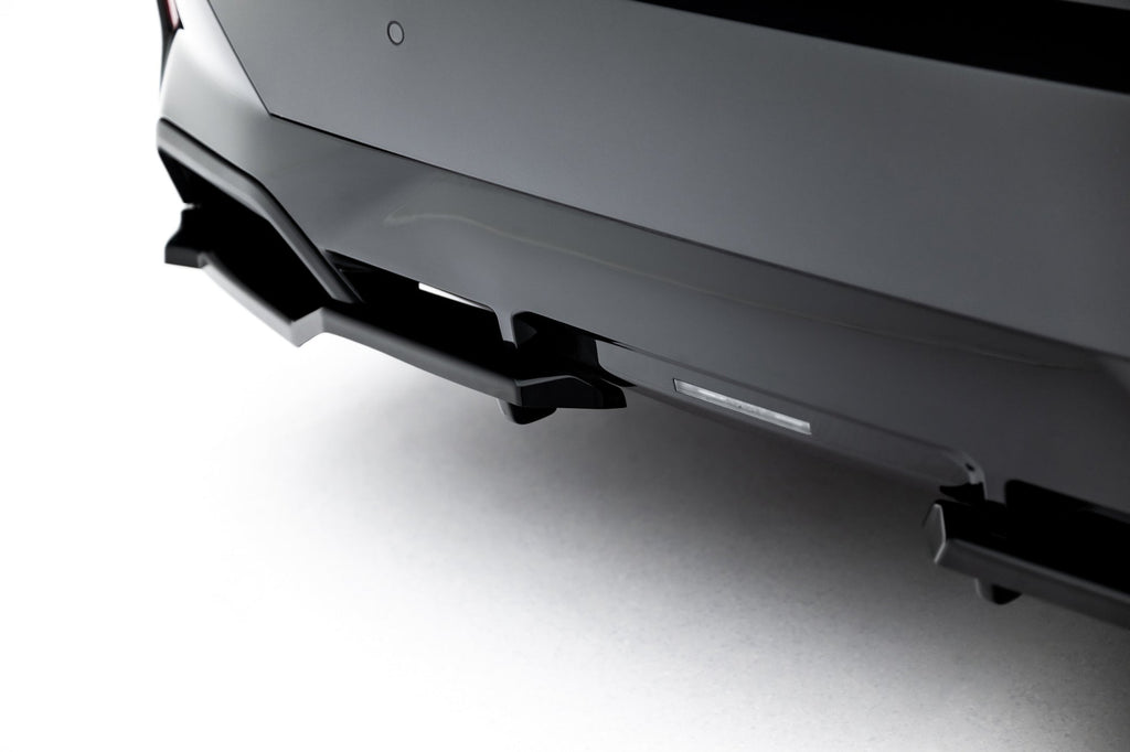 Rear diffuser V.1 BMW 5 i5 M-Pack Sedan / Touring G60 G61 (with vertical bars)