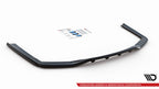 Splitter trasero V.1 BMW Serie 7 M-Pack G11 G12 Facelift (con barras verticales)