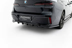 Splitter trasero V.1 BMW Serie 7 M-Pack G70 (con barras verticales)