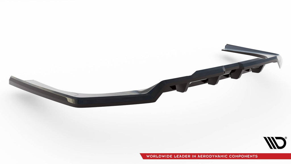 Splitter trasero V.1 BMW Serie 7 M-Pack G70 (con barras verticales)