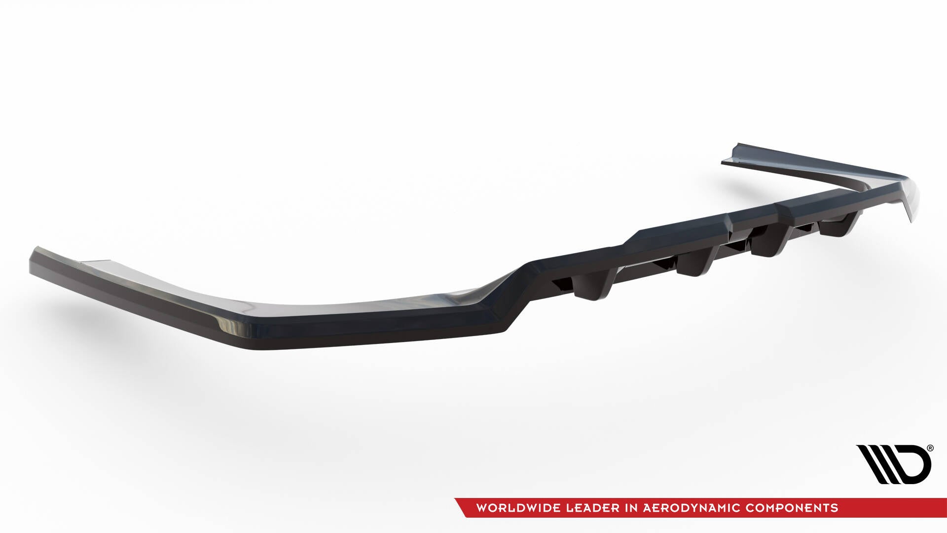 Splitter trasero V.1 BMW Serie 7 M-Pack G70 (con barras verticales)