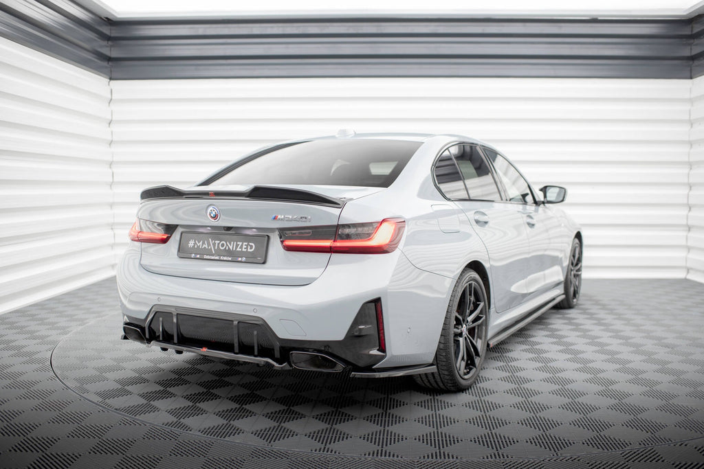 Splitter trasero V.1 BMW M340i G20 / G21 Facelift (con barras verticales)