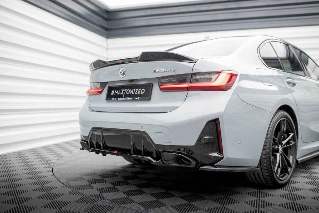 Splitter trasero V.1 BMW M340i G20 / G21 Facelift (con barras verticales)