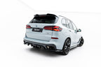 Splitter trasero V.1 BMW X5 M-Pack G05 Facelift (con barras verticales)