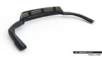 Splitter trasero V.1 BMW X5 M-Pack G05 Facelift (con barras verticales)