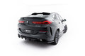 Splitter trasero V.1 BMW X6 M-Pack G06 Facelift (con barras verticales)