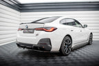 Splitter trasero V.1 BMW I4 M-Pack G26 (con barras verticales)