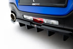 Splitter trasero Difusor V1 Flaps Toyota GR86 Mk1 (con barras verticales)
