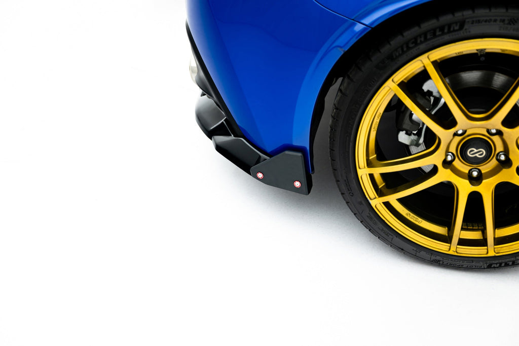 Splitter trasero Difusor V1 Flaps Toyota GR86 Mk1 (con barras verticales)