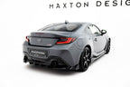 Splitter trasero Difusor V1 Flaps Toyota GR86 Mk1 (con barras verticales)
