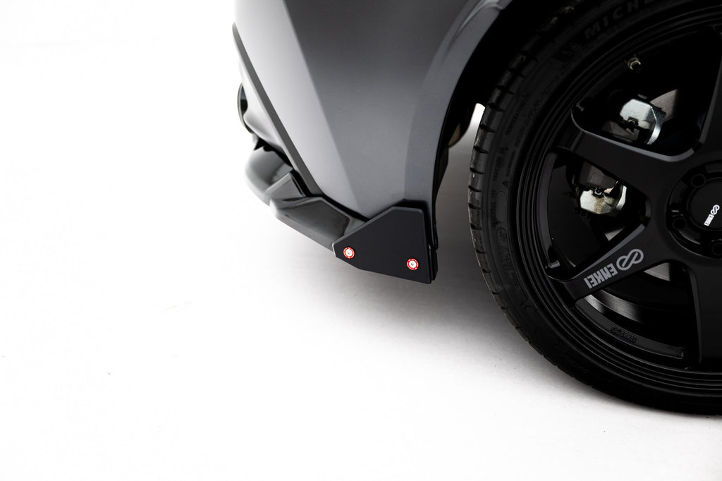 Splitter trasero Difusor V1 Flaps Toyota GR86 Mk1 (con barras verticales)