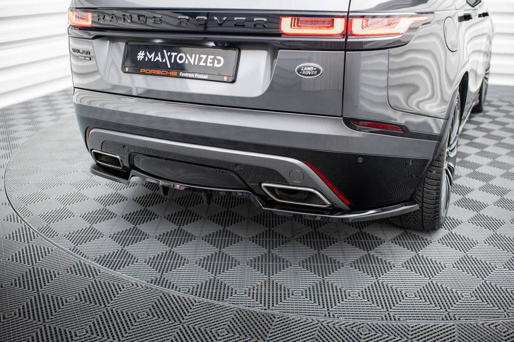 Splitter trasero V.1 Land Rover Range Rover Velar R-Dynamic Mk1 (con barras verticales)