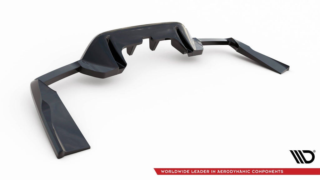 Splitter trasero V.1 Mercedes-AMG GLC 63 SUV X253 (con barras verticales)