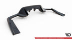 Splitter trasero V.1 Mercedes-AMG GLC 63 SUV X253 (con barras verticales)