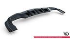 Splitter trasero V.1 Mercedes-Benz GLA 45 AMG X156 (con barras verticales)