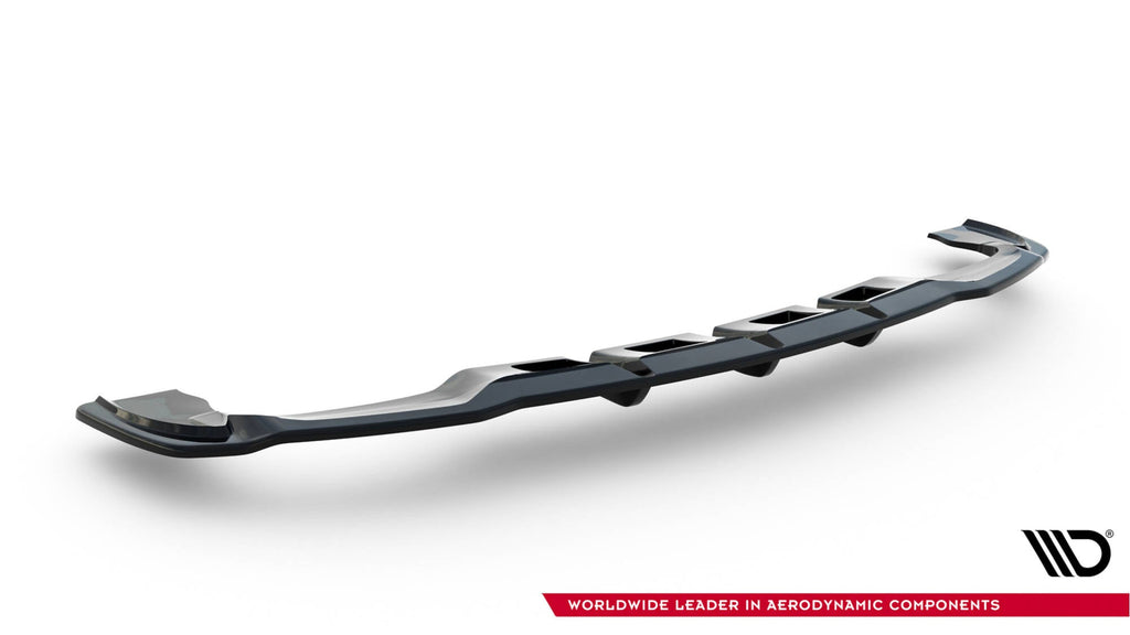 Splitter trasero V.1 Mercedes-Benz GLA 45 AMG X156 (con barras verticales)