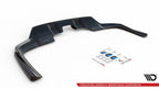 Splitter trasero V.1 Mercedes-Benz GLS AMG-Line X167 (con barras verticales)