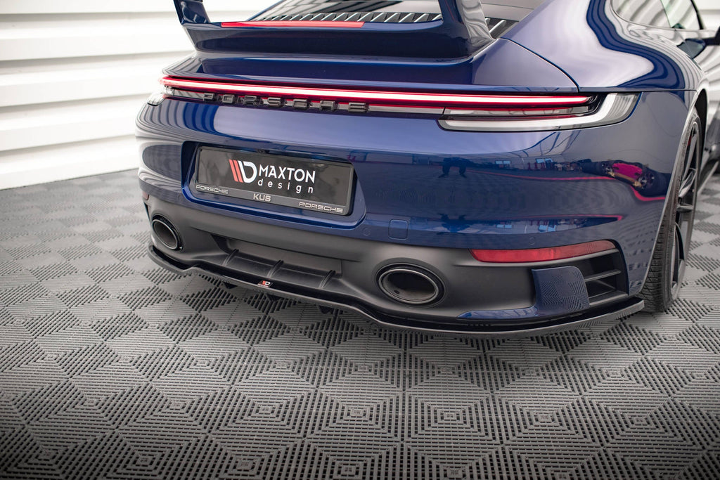 Splitter trasero V.1 Porsche 911 Carrera Aero / Carrera GTS 992 (con barras verticales)