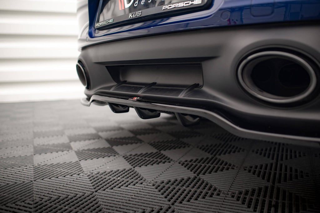 Splitter trasero V.1 Porsche 911 Carrera Aero / Carrera GTS 992 (con barras verticales)