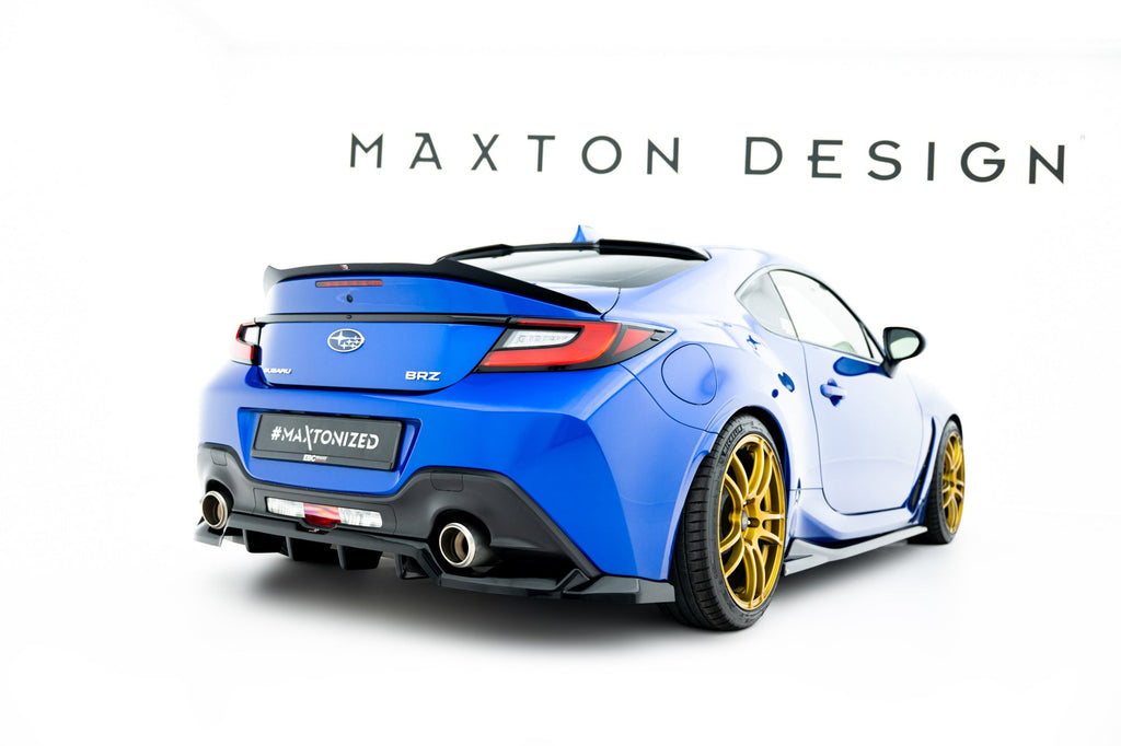 Splitter trasero V.1 Subaru BRZ Mk2 (con barras verticales)