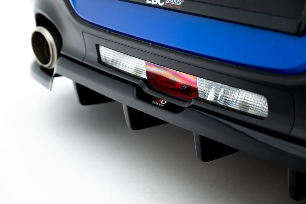 Splitter trasero V.1 Subaru BRZ Mk2 (con barras verticales)