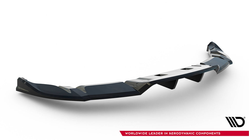 Splitter trasero V.1 Tesla Model 3 Performance Mk1 Facelift (con barras verticales)