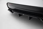 Splitter trasero V.1 Tesla Model 3 Performance Mk1 Facelift (con barras verticales)