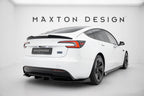 Splitter trasero V.1 Tesla Model 3 Performance Mk1 Facelift (con barras verticales)