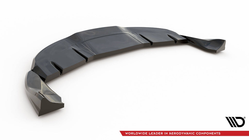 Splitter trasero V.1 Tesla Model 3 Project Highland (Facelift) con barras verticales
