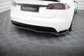 Splitter trasero V.1 Tesla Model S Plaid Mk1 Facelift (con barras verticales)