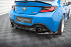 Splitter trasero V.1 Subaru BRZ Mk2 (con barras verticales)