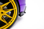 Splitter trasero V.1 Volkswagen Golf R Hatchback Mk8 / Mk8 Facelift (con barras verticales)