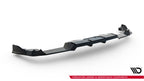 Splitter trasero V.1 Volkswagen Golf R Hatchback Mk8 / Mk8 Facelift (con barras verticales)