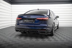 Rear Splitter V.2 Audi A4 S-Line B9 Facelift (with vertical bars)