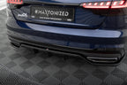 Rear Splitter V.2 Audi A4 S-Line B9 Facelift (with vertical bars)