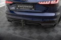 Splitter trasero V.2 Audi A4 S-Line B9 Facelift (con barras verticales)