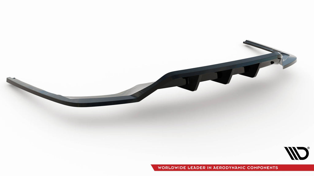 Rear Splitter V.2 Audi A4 S-Line B9 Facelift (with vertical bars)