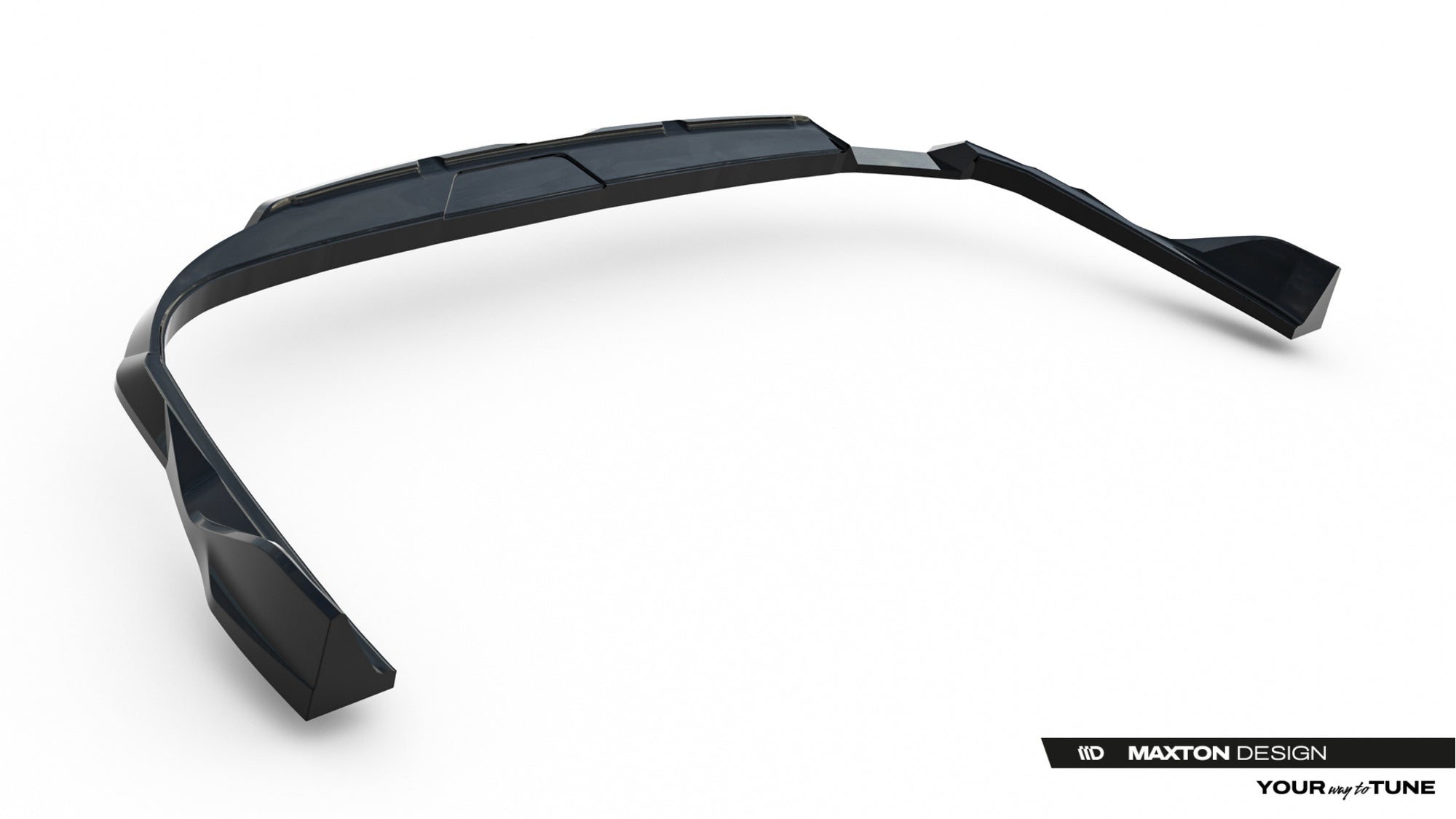 Splitter trasero V.2 Audi A6 S-Line C9 (con barras verticales)
