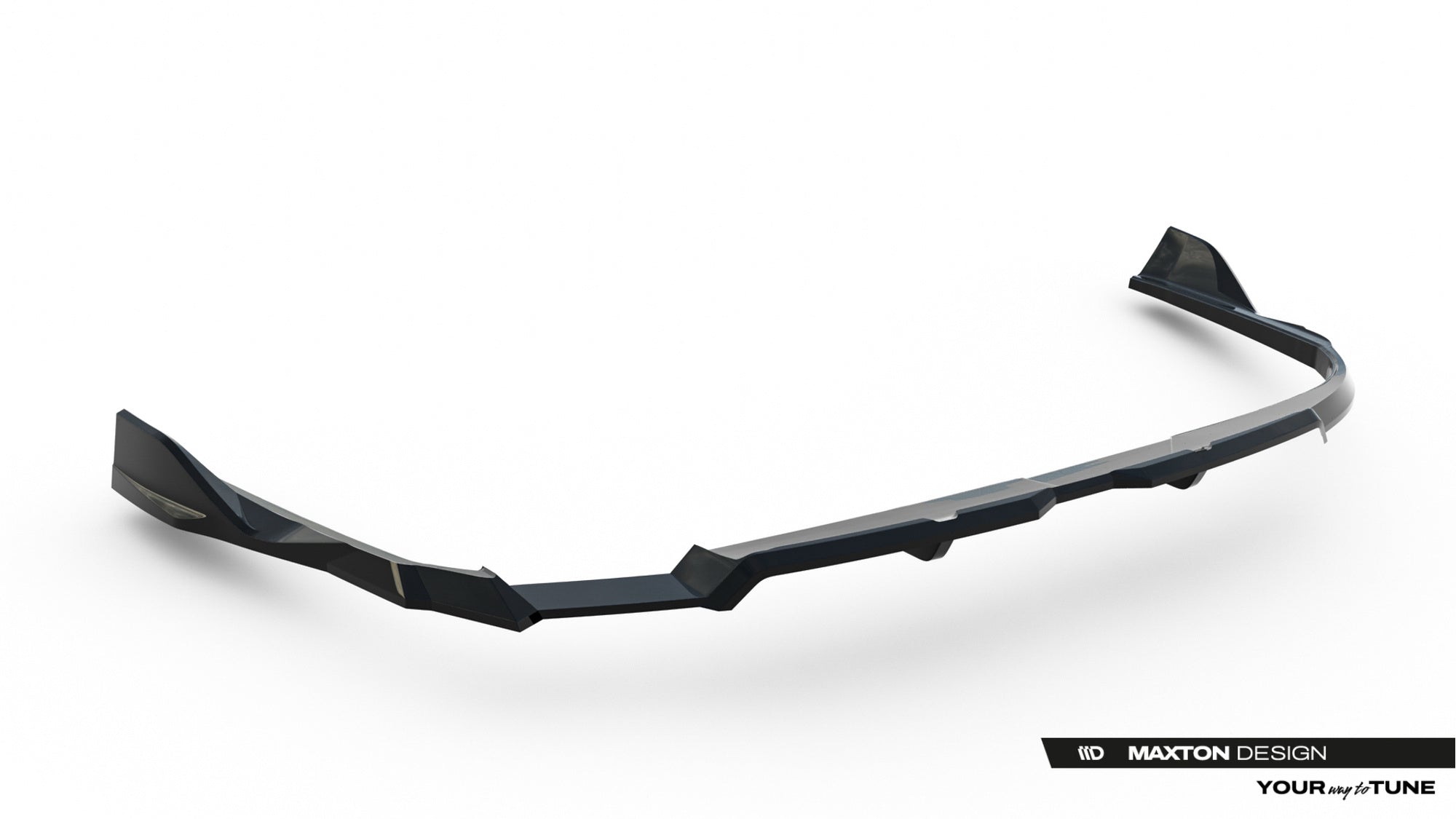 Splitter trasero V.2 Audi A6 S-Line C9 (con barras verticales)