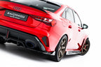 Splitter trasero V.2 Audi RS3 Sedán 8Y Facelift (con barras verticales)