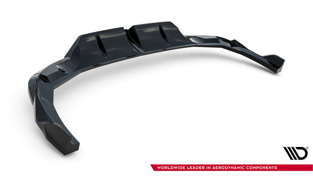 Splitter trasero V.2 Audi RS3 Sedán 8Y Facelift (con barras verticales)