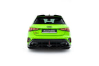 Rear Diffuser V.2 Audi RS3 Sportback 8Y Facelift (with vertical fins)