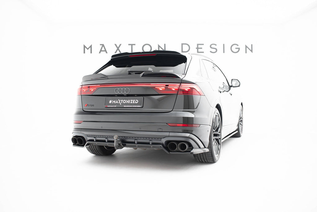 Rear Diffuser V.2 Audi SQ8 Q8 S-Line Mk1 Facelift (with vertical bars)