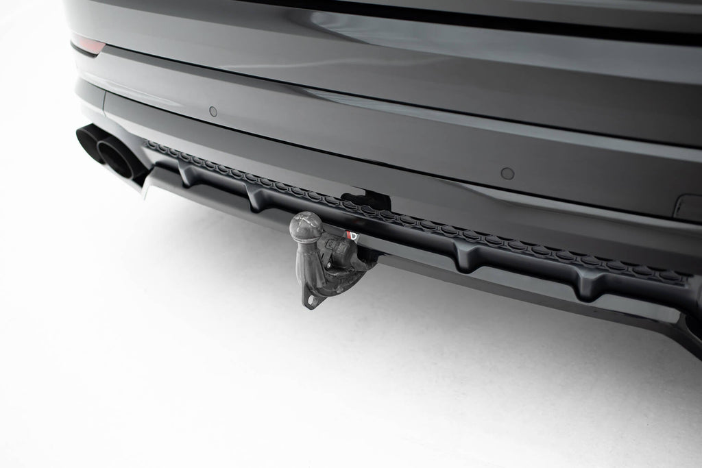 Rear Diffuser V.2 Audi SQ8 Q8 S-Line Mk1 Facelift (with vertical bars)