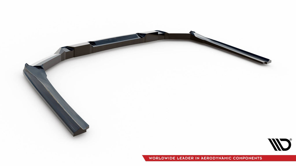 Splitter trasero V.2 BMW Serie 5 i5 M-Pack Berlina / Touring G60 / G61 (con barras verticales)